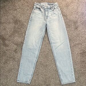 American Eagle Outfitters High Rise Light Wash Jeans